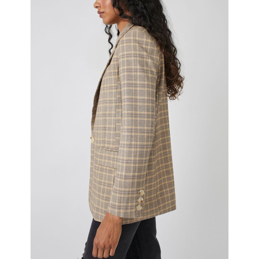 FREE PEOPLE Menswear Crosby Blazer / Winter Wheat - Picture 2 of 5